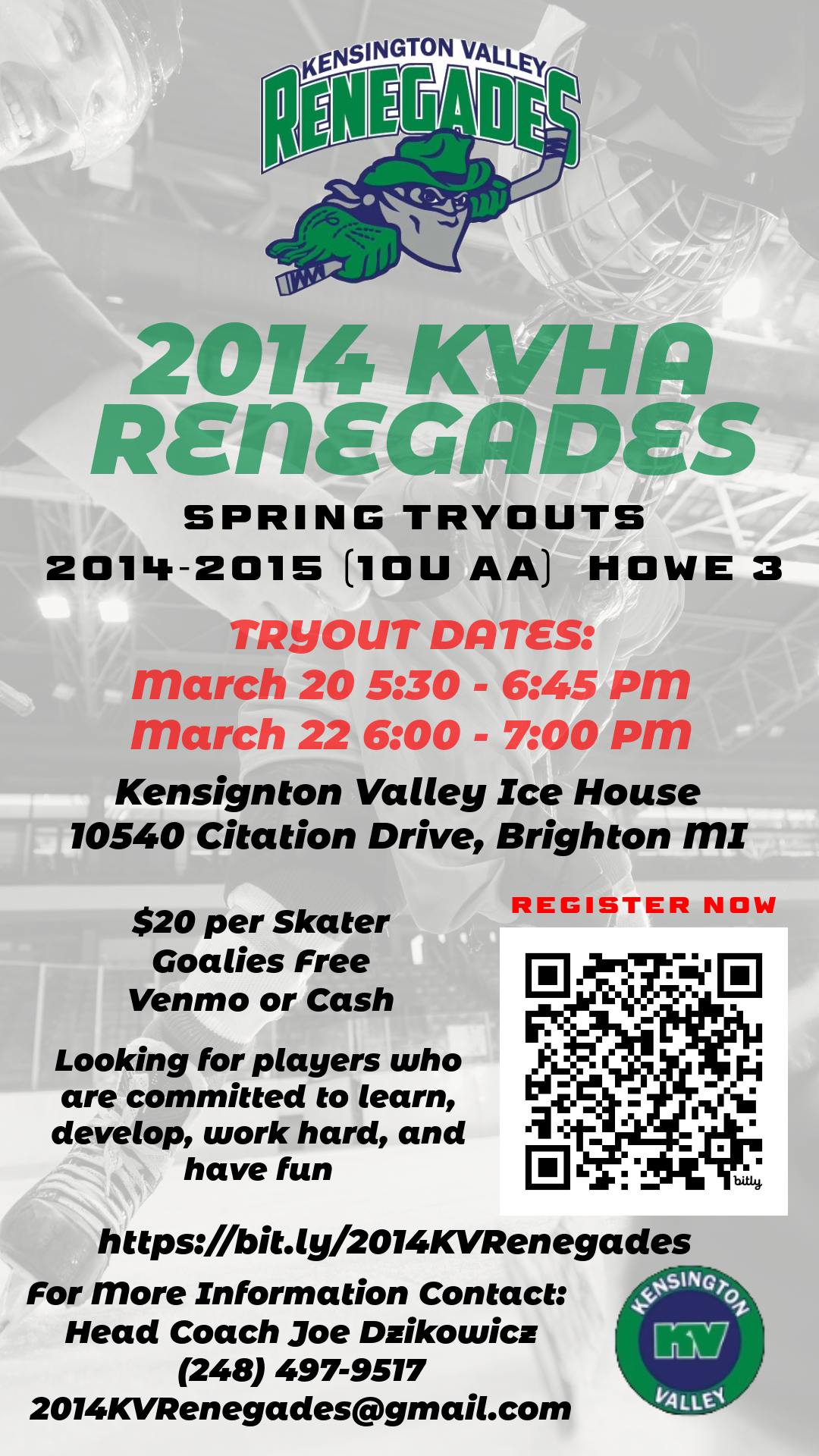 KV RENEGADES TRYOUTS Revised