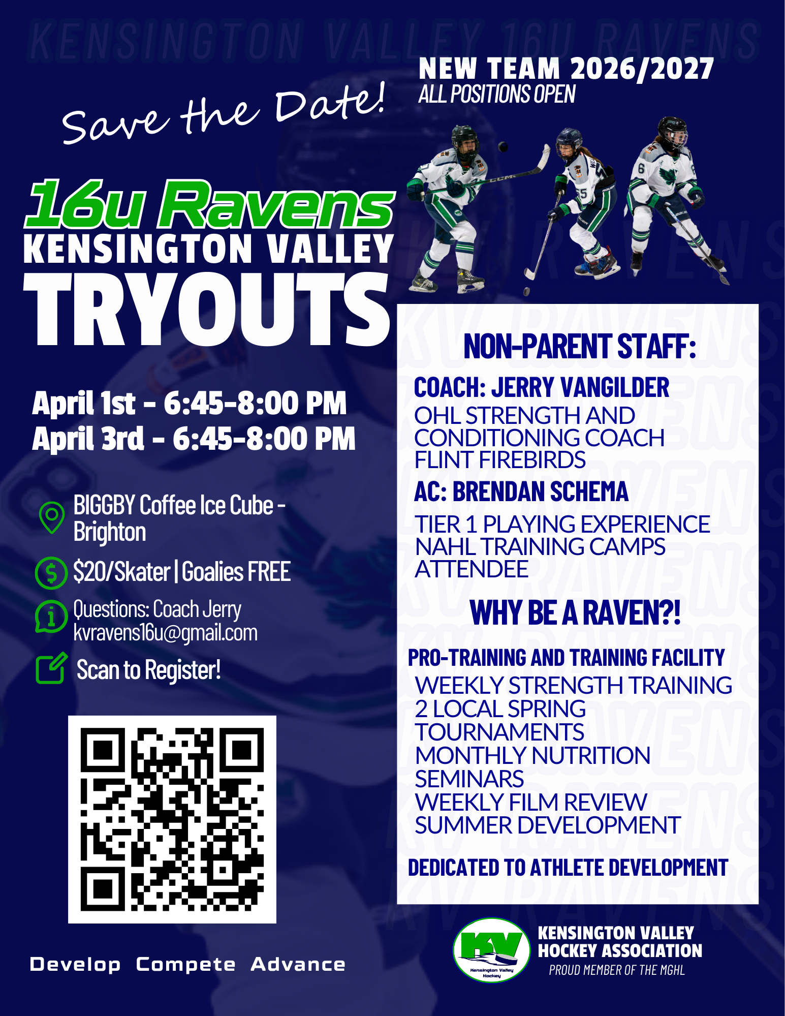 16U Ravens Spring Tryouts 2026