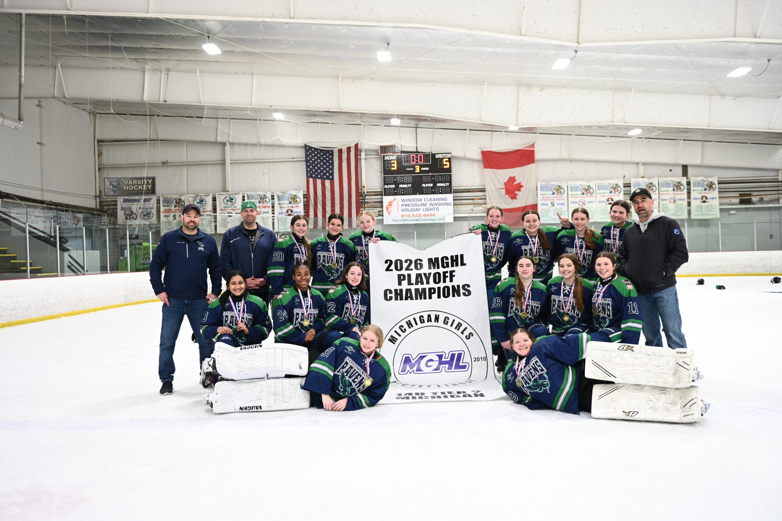 14u T2 Michigan Champions KV Ravens