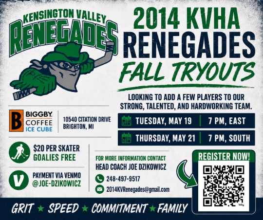 2014 Renegades Fall Tryout