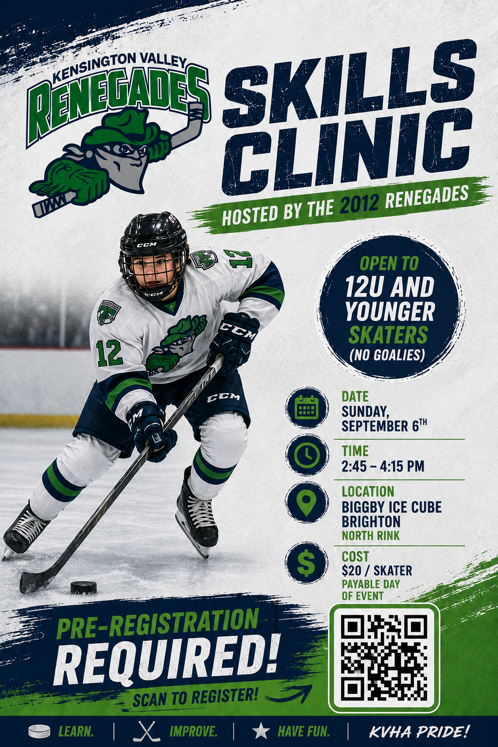 2012 Renegades hosted skills clinic